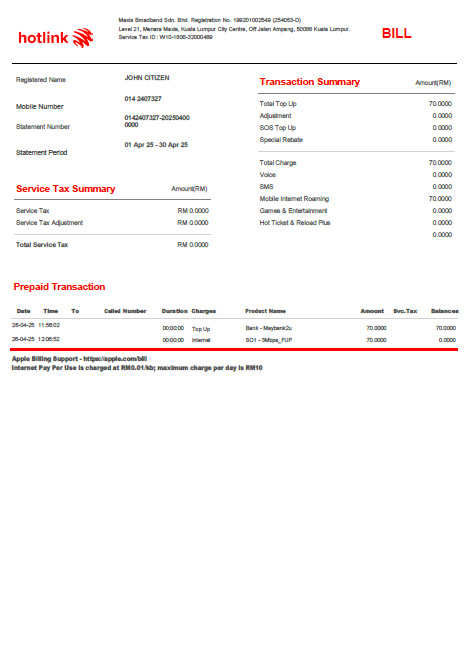  Minol USA business utility bill 